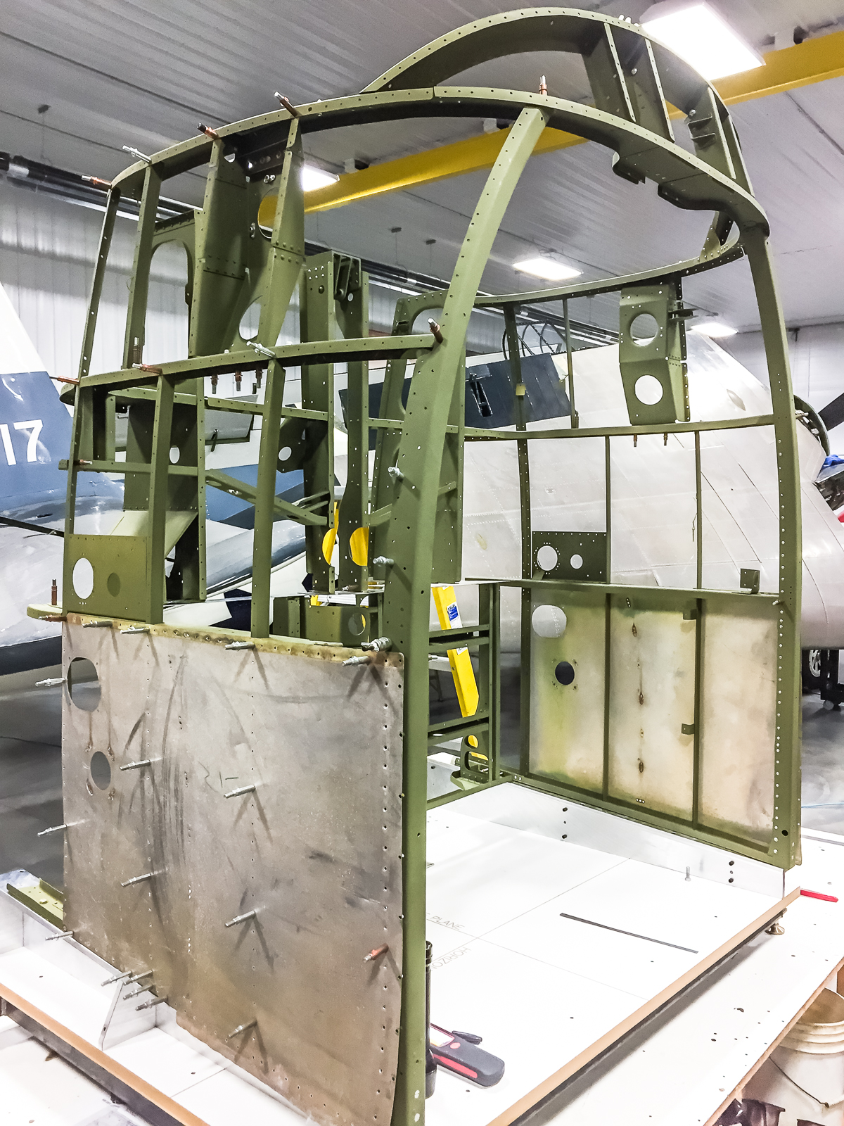 Cadet Air Corps Museum's Beechcraft AT-10 Wichita - Feb/Mar 2018 Restoration Report 19 AirCorps Aviation AT 10 Feb Mar 2018 010