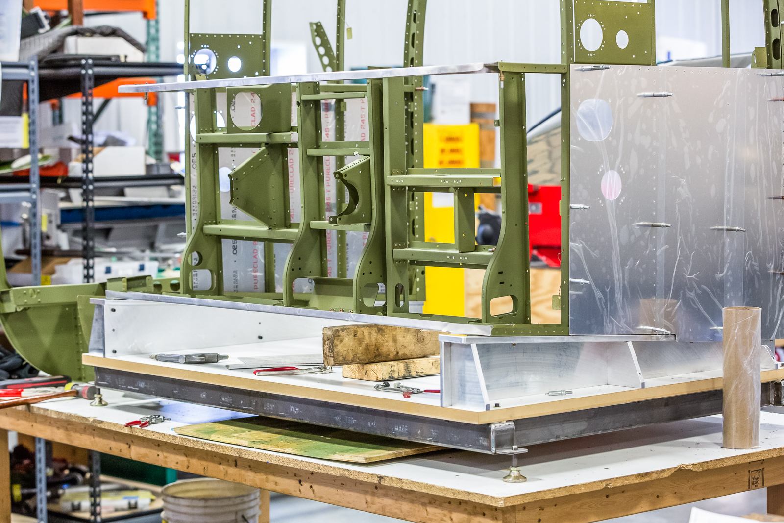 Cadet Air Corps Museum's Beechcraft AT-10 Wichita - Feb/Mar 2018 Restoration Report 23 AirCorps Aviation AT 10 Feb Mar 2018 012