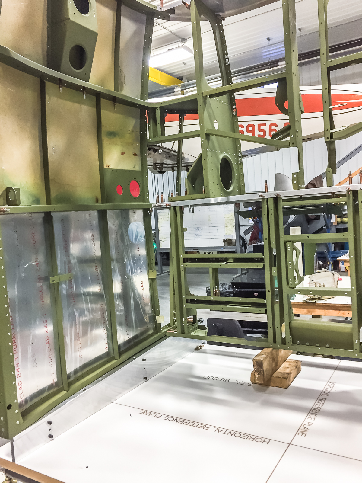 Cadet Air Corps Museum's Beechcraft AT-10 Wichita - Feb/Mar 2018 Restoration Report 21 AirCorps Aviation AT 10 Feb Mar 2018 014