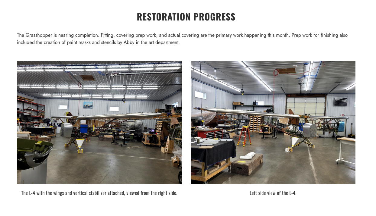 AirCorps Aviation’s Piper L-4H Grasshopper – Winter 2025 Update 12 AirCorps Aviations Piper L 4H Grasshopper – Winter 2025 Update