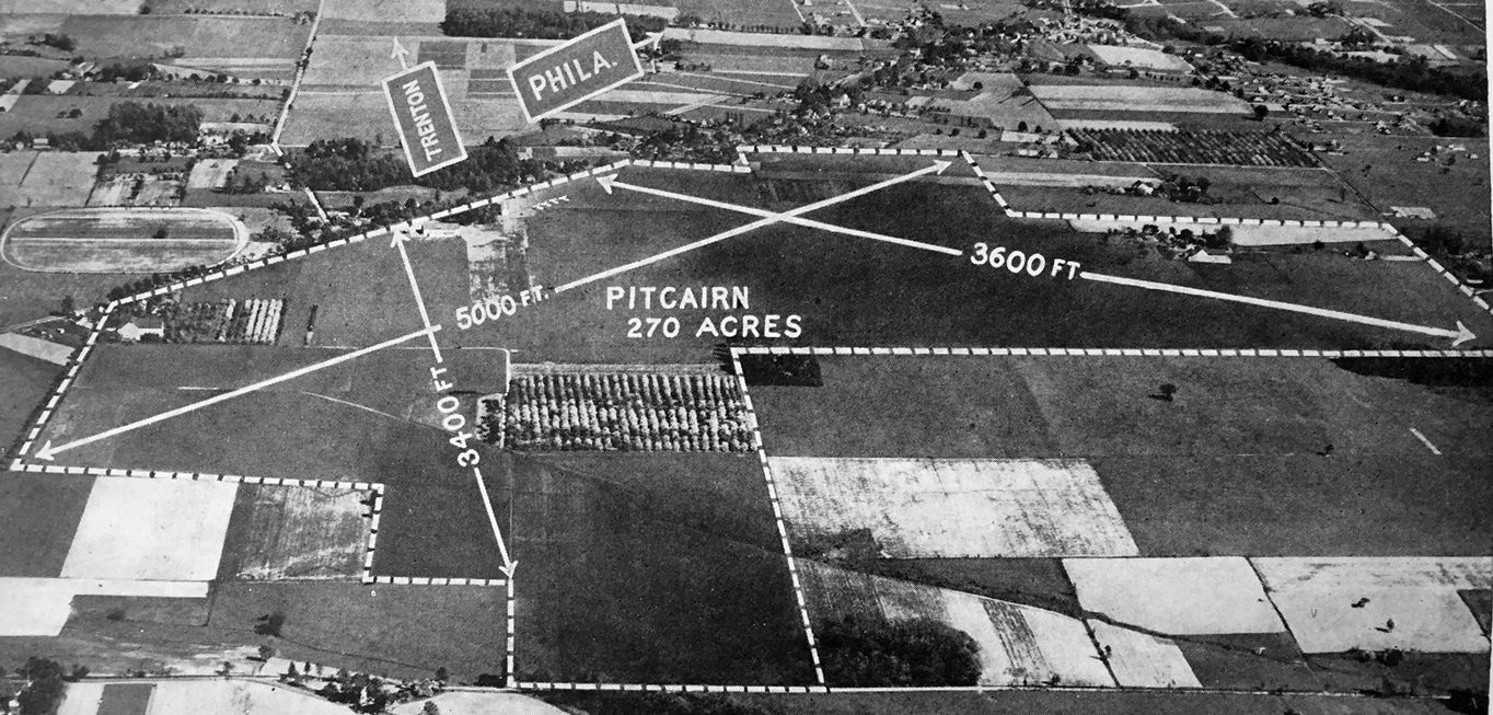 Profile of the Harold Pitcairn Wings of Freedom Aviation Museum 11 Airfields PA Philly W htm m23614af8