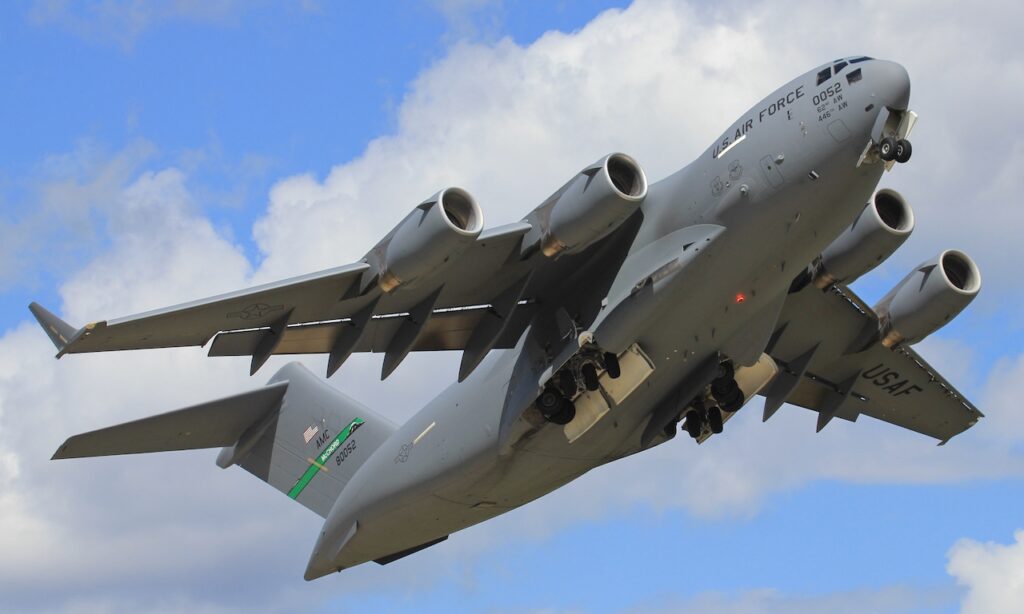 B-52 and C-17 Highlight U.S. Air Force Materiel Command Aircraft for EAA AirVenture Oshkosh 2024 12 Airshow Al sauer C 17