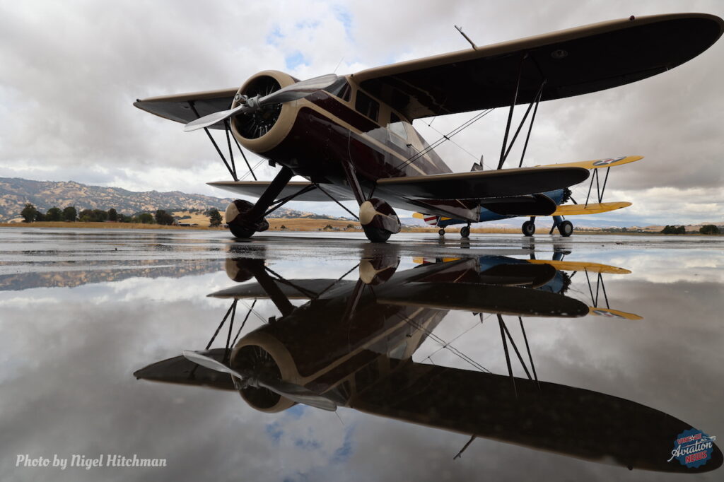 Ala Doble's Vintage Aviation Invitational, 2023 14 Ala Doble Ranch invitation fly in 9977