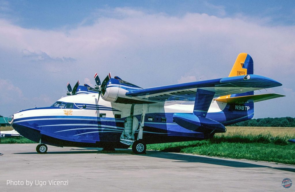 Surprise Visitor: Grumman Albatross Lands at Bresso Airfield, Italy 10 Albatross N 98TP Bresso 20250421 2