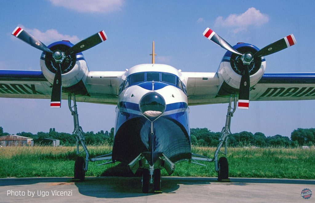 Surprise Visitor: Grumman Albatross Lands at Bresso Airfield, Italy 14 Albatross N 98TP Bresso 20250421 3