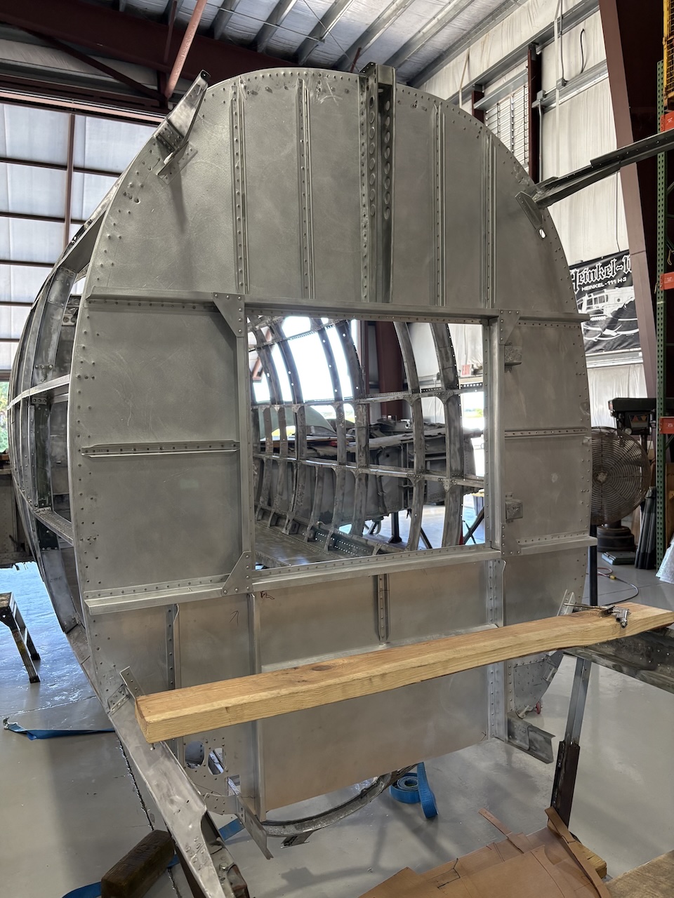 American Heritage Museum’s Heinkel He 111H-3 Restoration Moves Forward at American Aero Services 15 American Heritage Museums Heinkel He 111H 3 Restoration