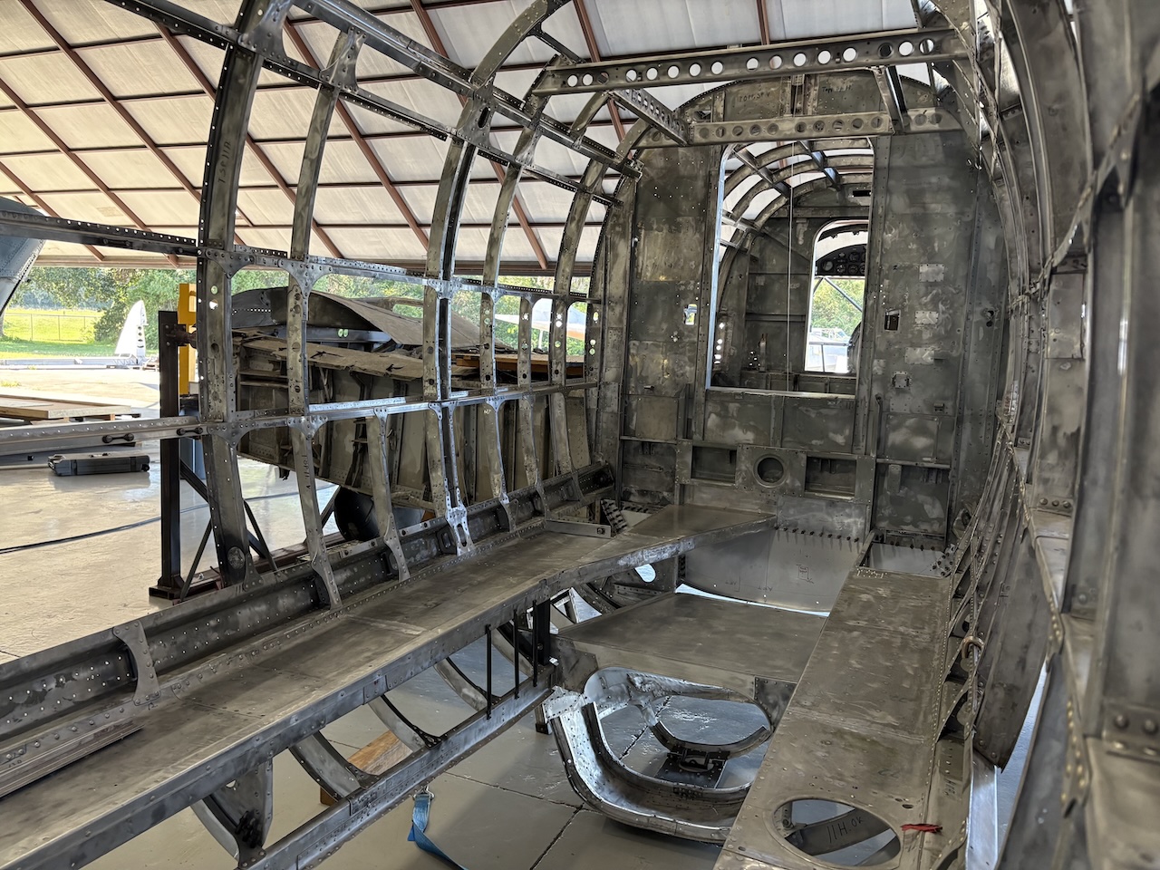 American Heritage Museum’s Heinkel He 111H-3 Restoration Moves Forward at American Aero Services 16 American Heritage Museums Heinkel He 111H 3 Restoration 8652 copy 2