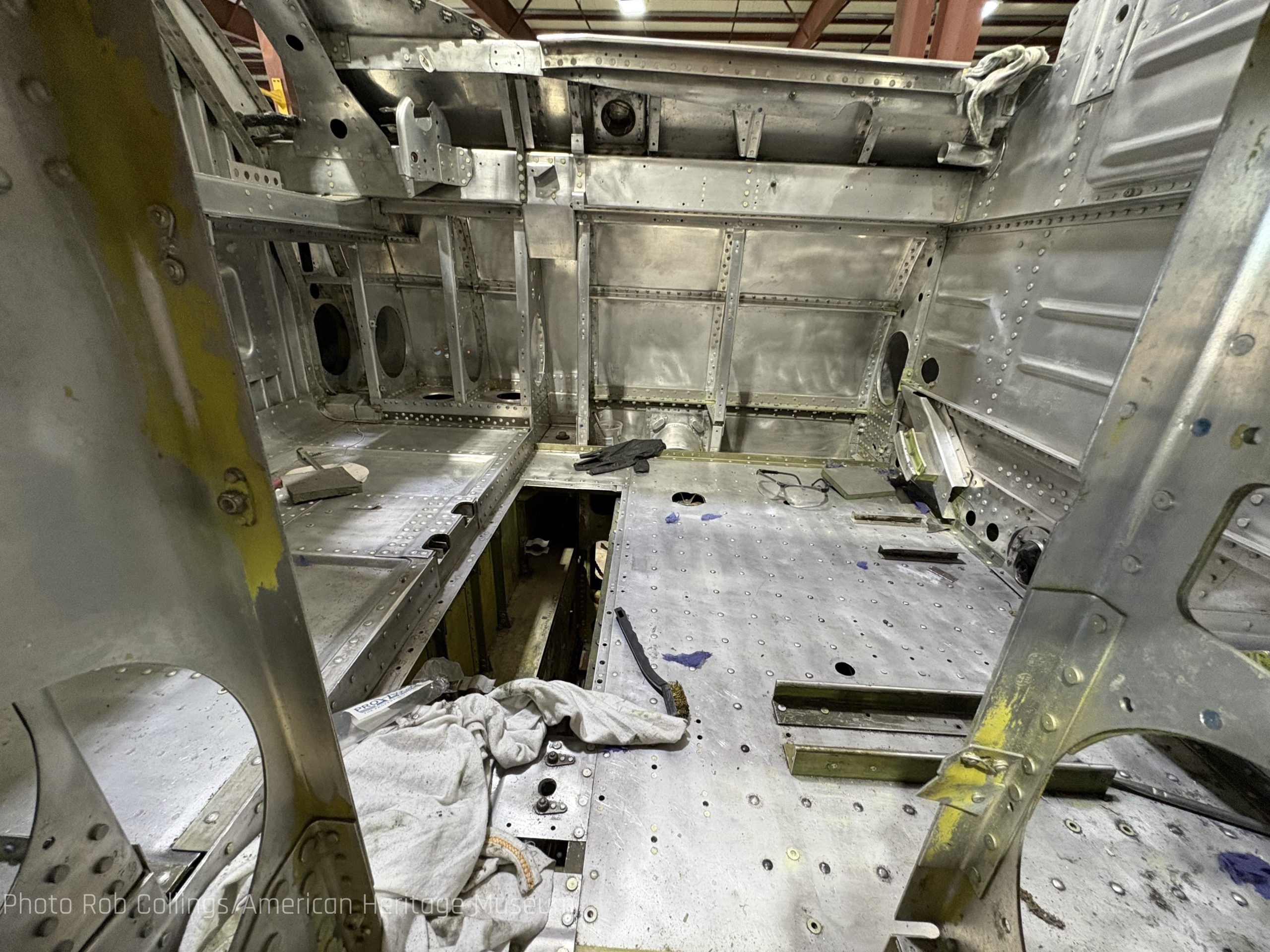 American Heritage Museum's Republic P-47D Thunderbolt Winter Restoration Update 14 American Heritage Museums P 47D Thunderbolt 8687 scaled