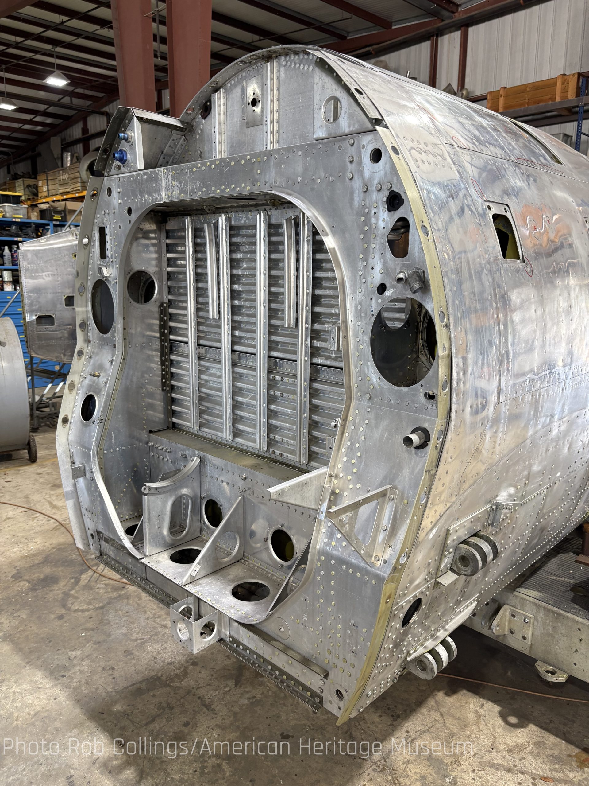 American Heritage Museum's Republic P-47D Thunderbolt Winter Restoration Update 11 American Heritage Museums P 47D Thunderbolt 8689 scaled