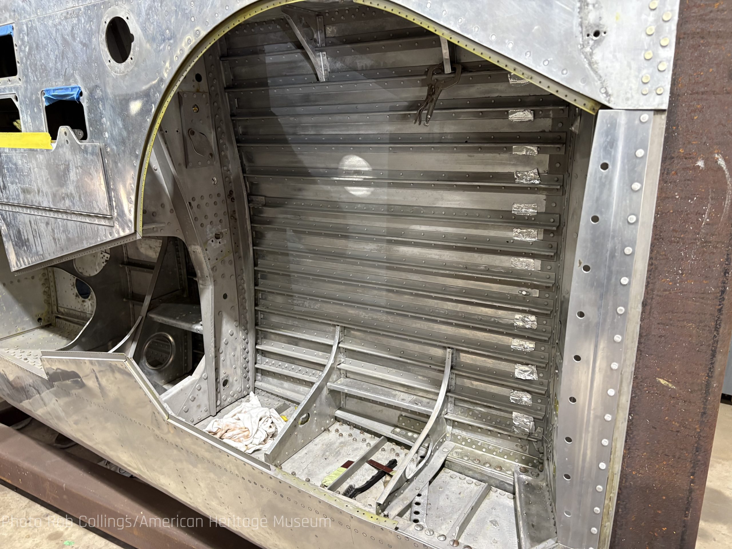 American Heritage Museum's Republic P-47D Thunderbolt Winter Restoration Update 13 American Heritage Museums P 47D Thunderbolt 8692 scaled