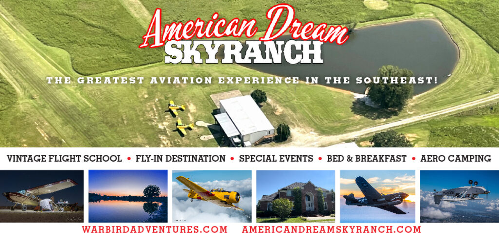WARBIRD ADVENTURES 9 American Dream Skyranch 1050x500