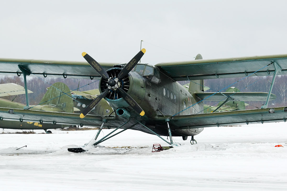 The History of ‘Natasha’, Geneseo’s Antonov An-2 Colt 12 An 2 on skis at Volosovo air field12 Chekhovsky District Moscow region