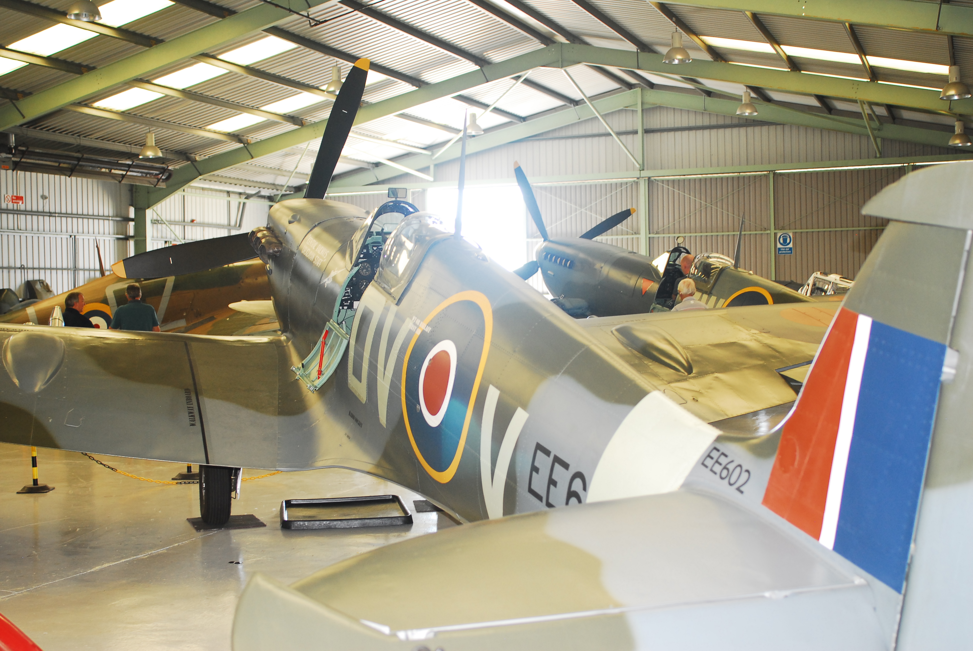 Warbird Digest Magazine - Aircraft Resurrection Report for Issue #76 10 AngliaSpitfireMk.VEE6021JamesChurchPhoto