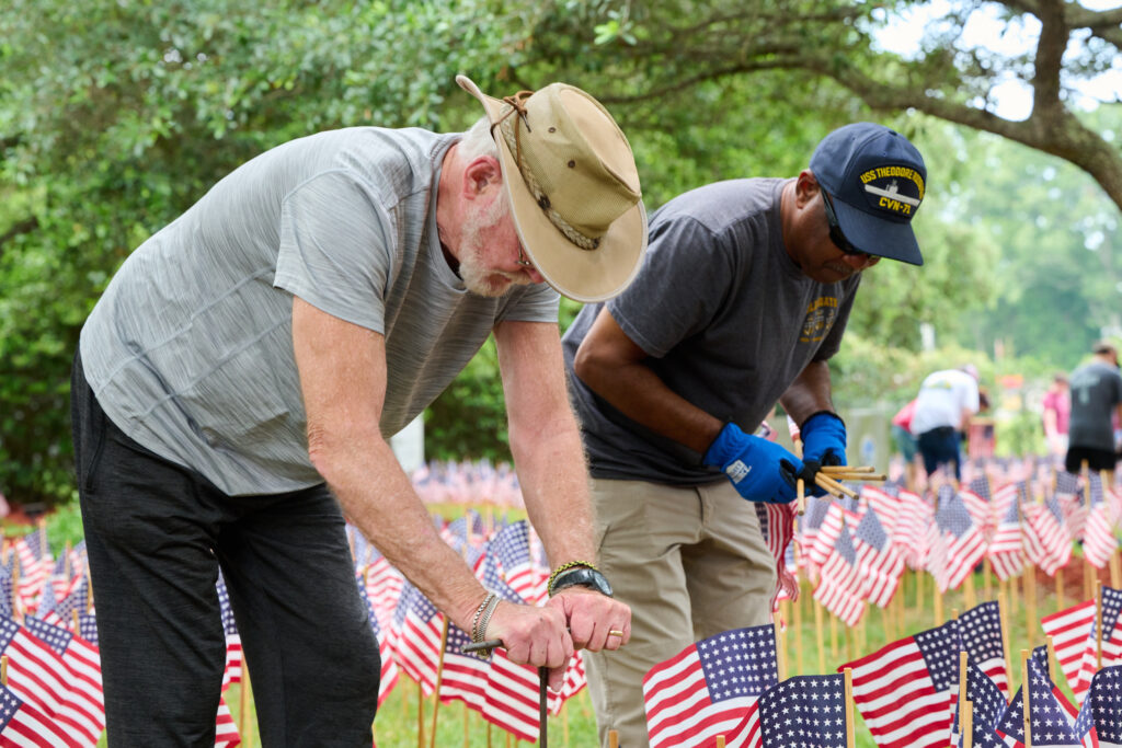 National Museum of the Mighty Eighth Air Force Pays Tribute to Fallen Heroes with Fourth Annual Flags for the Fallen Event 11 Annual Flags for the Fallen Event 0002