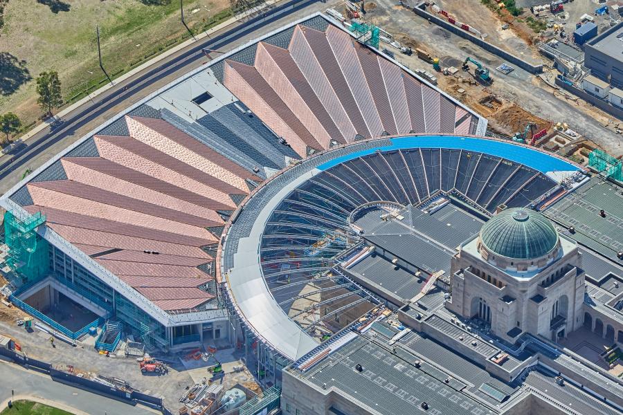 Combat Veteran Avro Lancaster ‘G for George’ Prepares for New Home at the Australian War Memorial 12 Australian War Memorial Anzac Hall