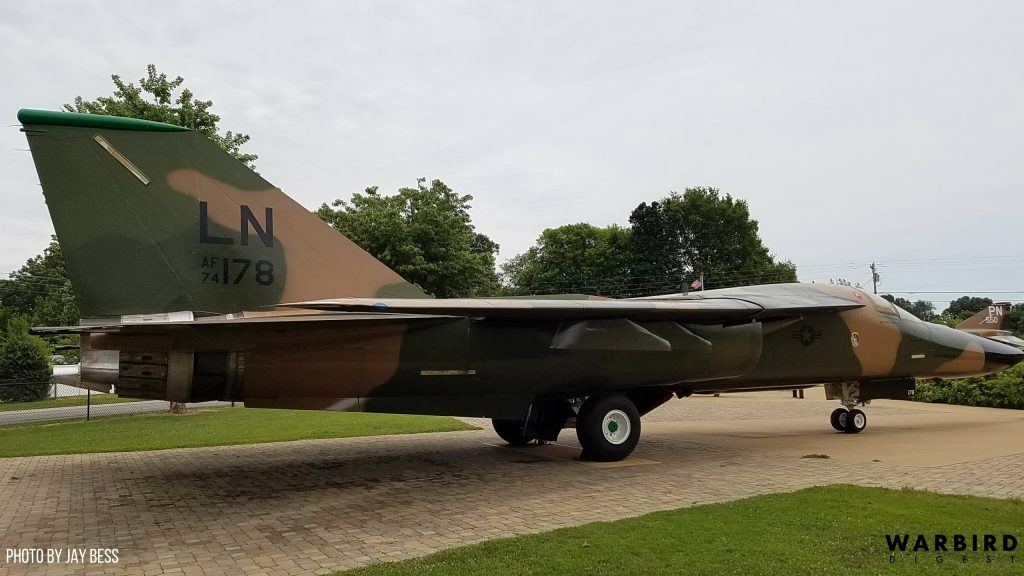 Aviation Heritage Park - A Little Gem In Bowling Green, Kentucky 13 Aviation Heritage Park in Bowing Green KY F 111 Ardvark