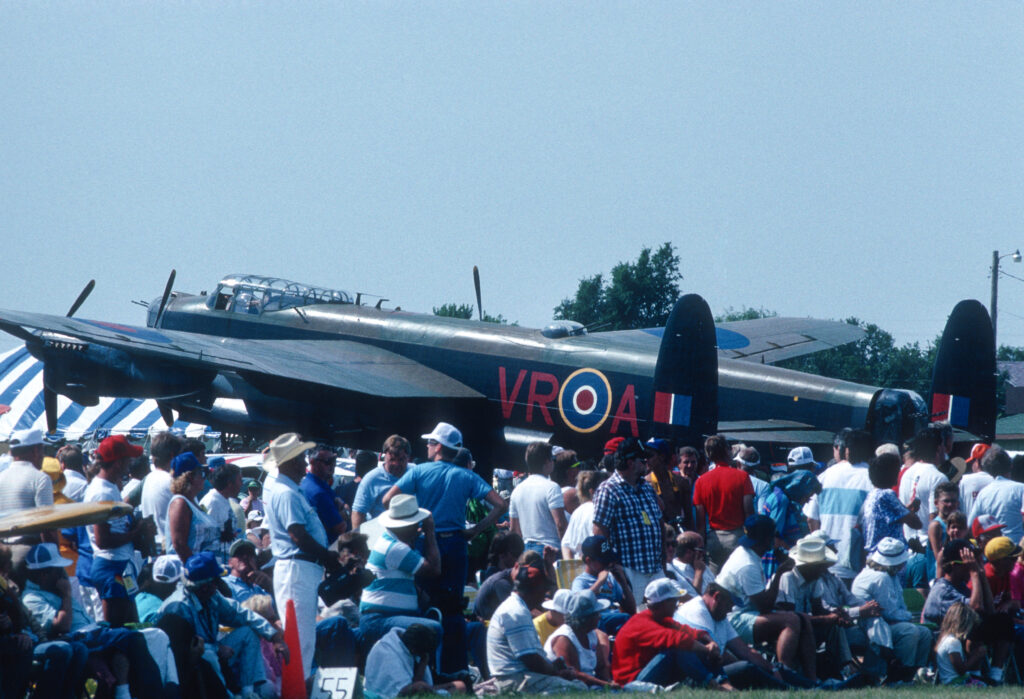 Lancaster Bomber, Canadian Forces CF-18 Added to RCAF 100th at EAA AirVenture 2024 10 Avro Lancaster Mk. X bomber
