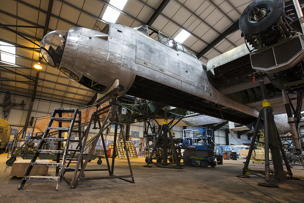 Lancaster “Just Jane” Nearing Flight 12 Avro Lancaster “Just Jane”_bare metal