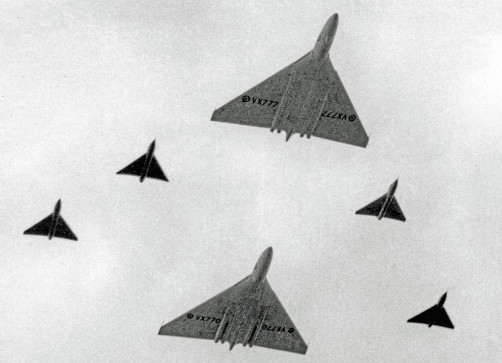 Aerodynamics at the Edge: How Innovation Shaped the Avro Vulcan’s Wing 14 Avro Vulcan VX770 VX777 FAR 13.09.53 edited 2