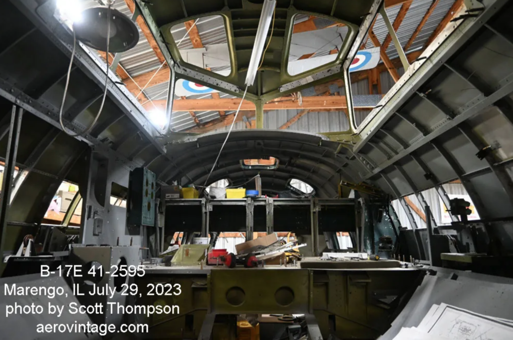 B-17E Desert Rat Restoration Update – July 2023 13 B 17 Desert Rat Restoration