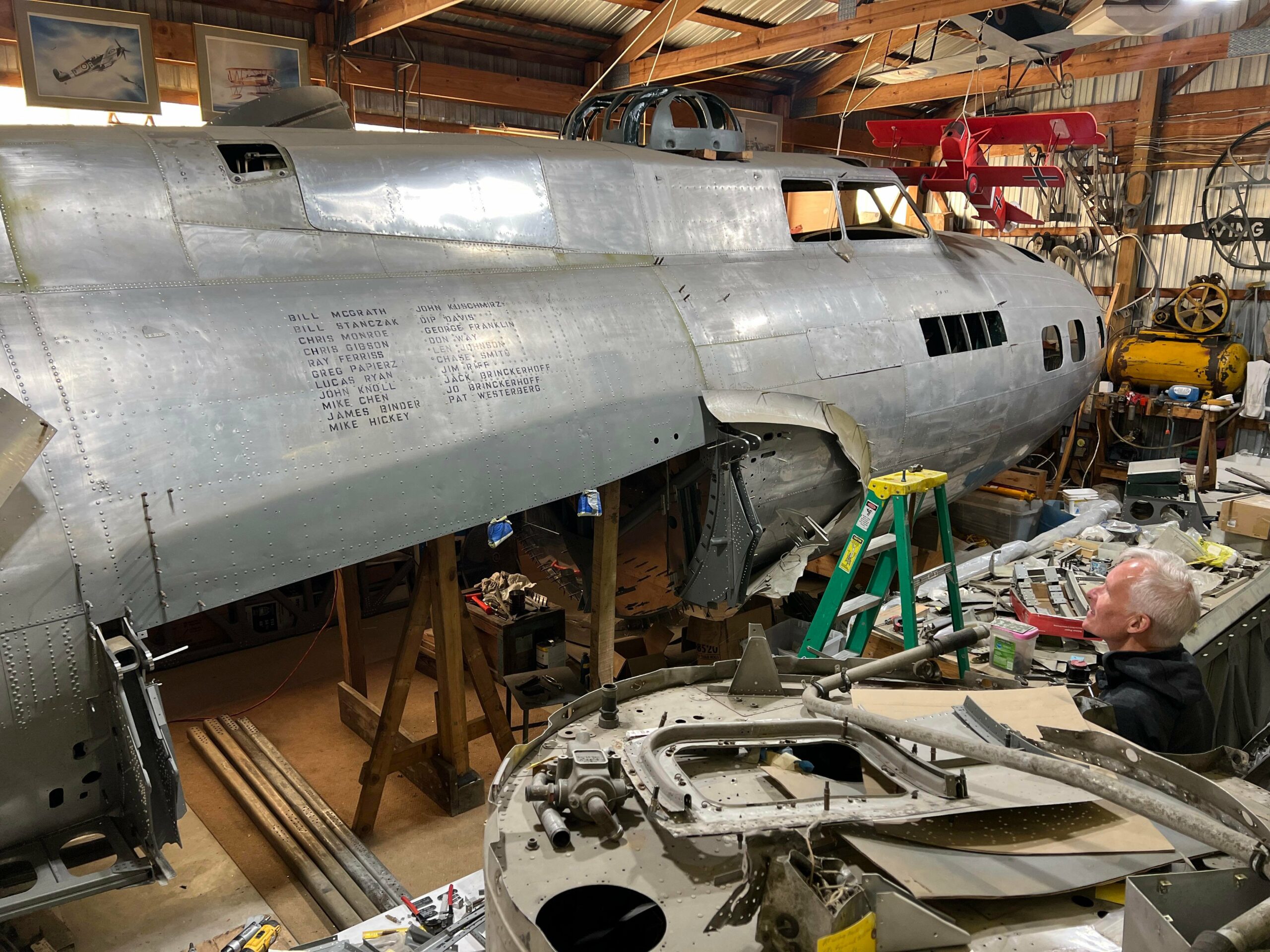 B-17E Desert Rat Restoration Update – November 2022 10 B 17 Desert Rat Photo Lucas Ryan n 1 scaled