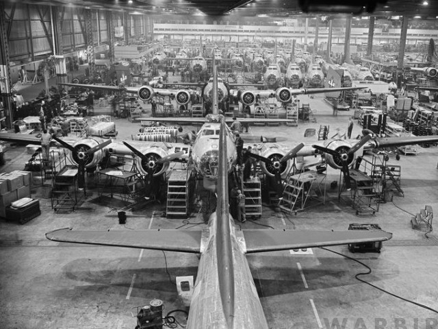 Setting the Record Straight: B-17 Modification Centers 10 B 17 FLying Fortress Boeing Plant