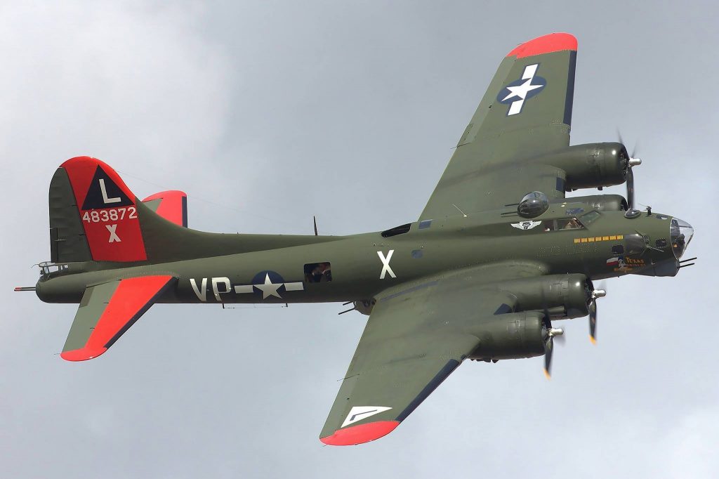 B-29 and B-17 Join Together for Labor Day Warbird Weekend 10 B 17 Texas Raiders