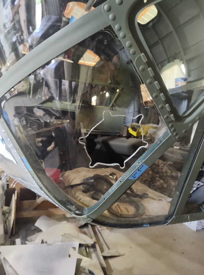 B-17E Desert Rat Restoration Update – Spring 2025 12 B 17 aircrafts nose section
