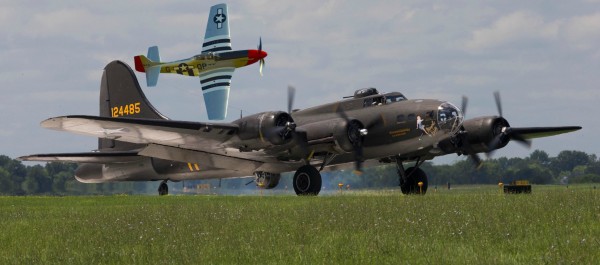 P-51D "Red Nose" to Join The B-17 "Memphis Belle" and The Liberty Foundation 10 Photoshopped image of The Memphis belle and Red Nose. Photo by Greg Bartram and Warbirds News.