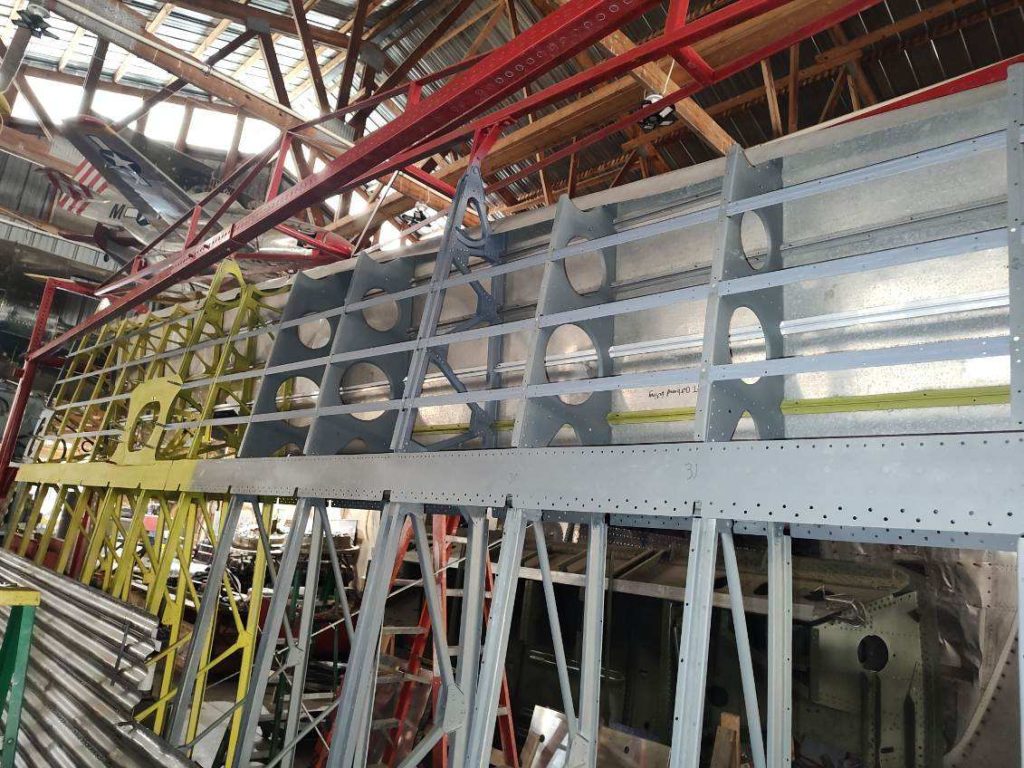 B-17E Desert Rat Restoration Update – Spring 2025 17 B 17E Desert Rat sn 41 2595000002