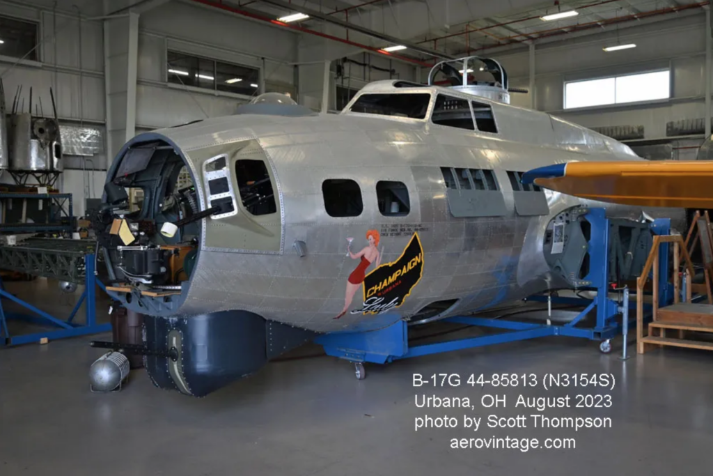 B-17G Champaign Lady - Restoration Update - Summer 2023 10 B 17G 44 85813 Champaign Lady