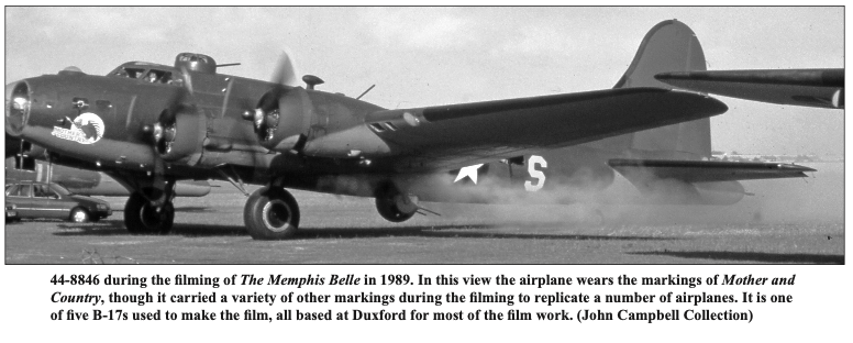 WWII Combat Veteran B-17 'The Pink Lady' Update 14 B 17G 44 8846 Forteresse Toujours Volante Mother and Country