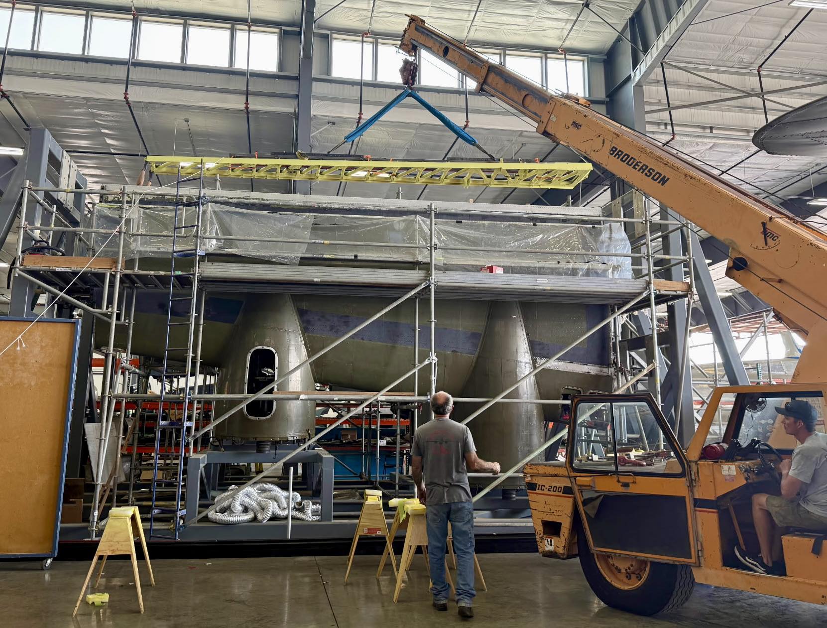 Major Restoration Milestone for the Mid-America Flight Museum's B-17G 'We The People' 10 B 17G Flying Fortress s n 44 85718 We The People