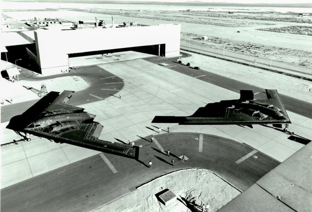 Jack Northrop’s Shadow: How a Century-Old Vision Took Flight in Operation Midnight Hammer 27 B 2 ATB Stealthy Couple Photo 90SP1347 18 USAF