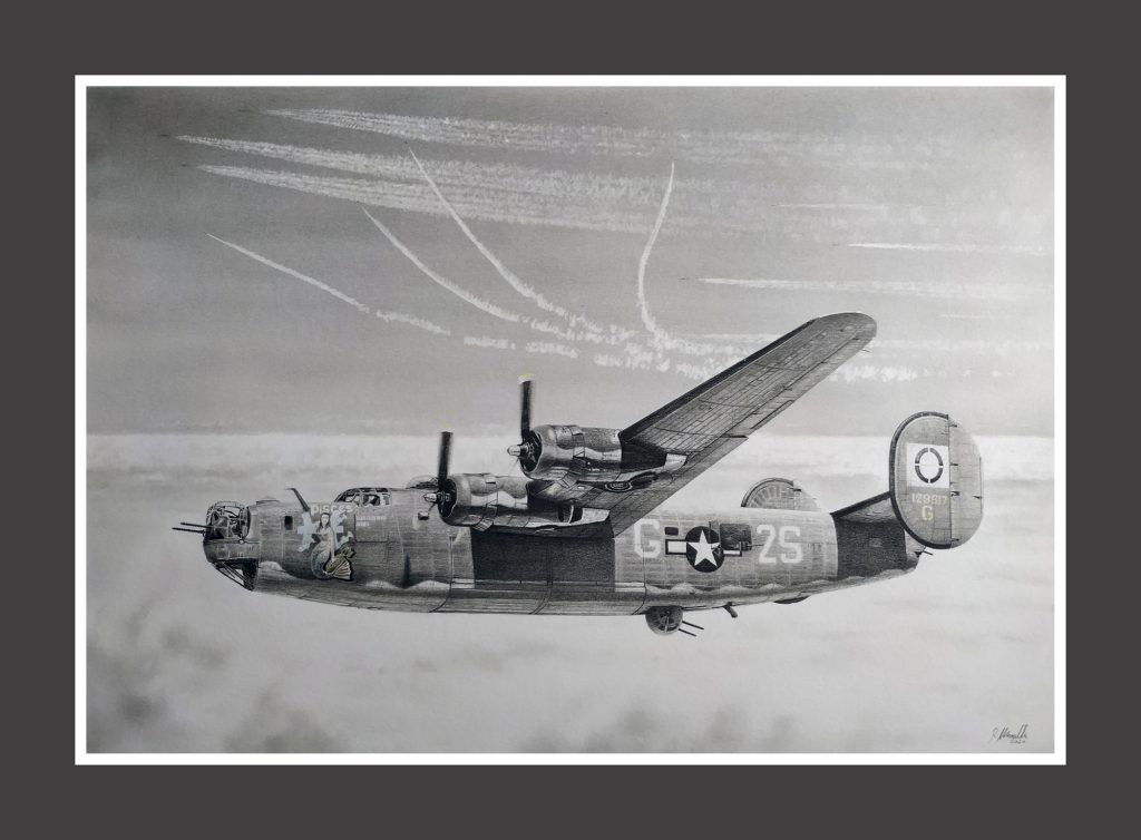 Pencils of Magic - The Aviation Art of Reinaldo Munilla 11 B 24 Liberator