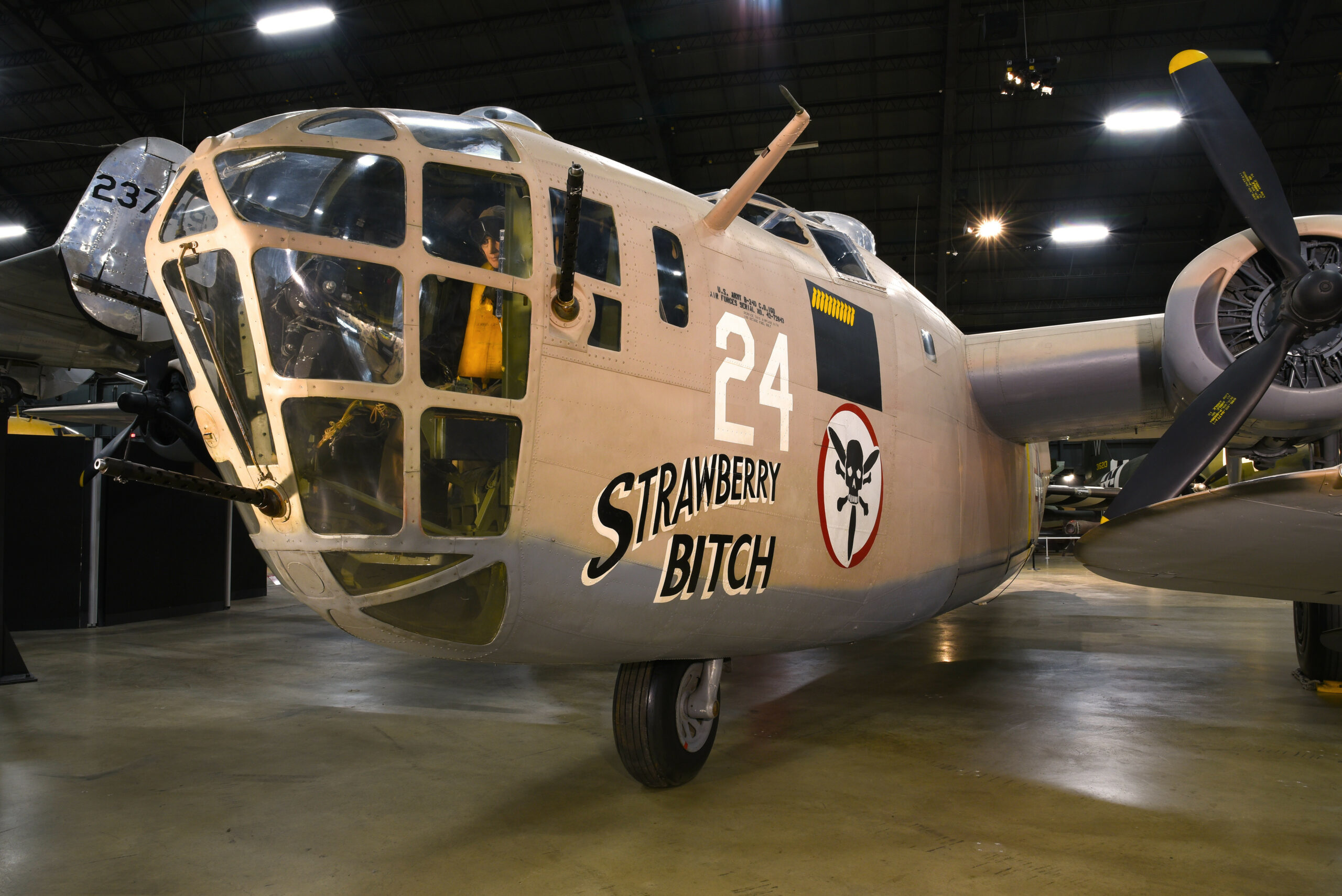National Museum of the U.S. Air Force After Dark: Bombers & Brews 10 B 24 Strawberry Bitch scaled