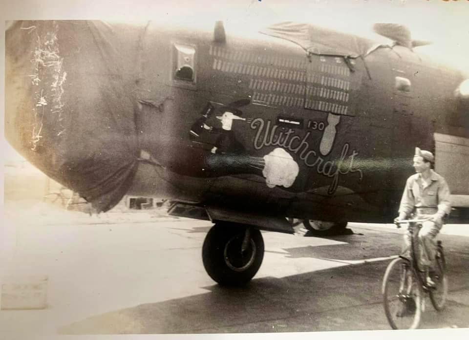 Randy's Warbird Profiles: Consolidated B-24 Liberator Witchcraft 15 B 24 Witchcraft Darby Hallman via Randy Malmstrom