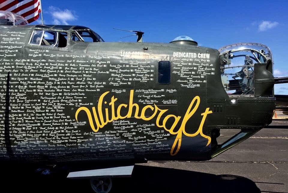 Randy's Warbird Profiles: Consolidated B-24 Liberator Witchcraft 18 B 24 Witchcraft Randy Malmstrom 02