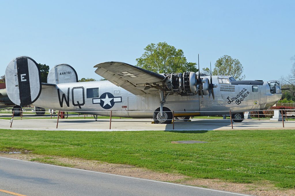 Rare B-24 Liberator Transferred to National Museum of the Mighty Eighth Air Force 14 B 24J Liberator 448781 WQ E Louisiana Belle