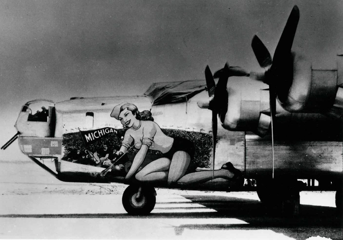 Yankee Air Museum Seeks Information on B-24J Known as Michigan 10 B 24J Michigan