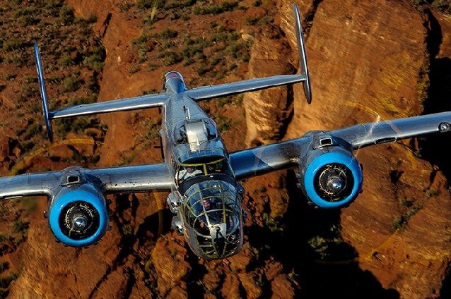 Vintage World War II Warbirds Gather in Atlanta in May 12 B 25 Made in Shade CAF Arizona Airbase
