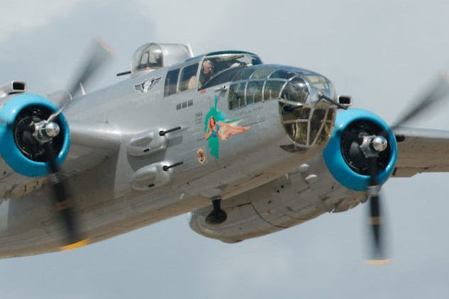 CAF B-17 and B-25 to Visit The Museum of Flight 10 B 25 Maid in the Shade photo courtesy CAF