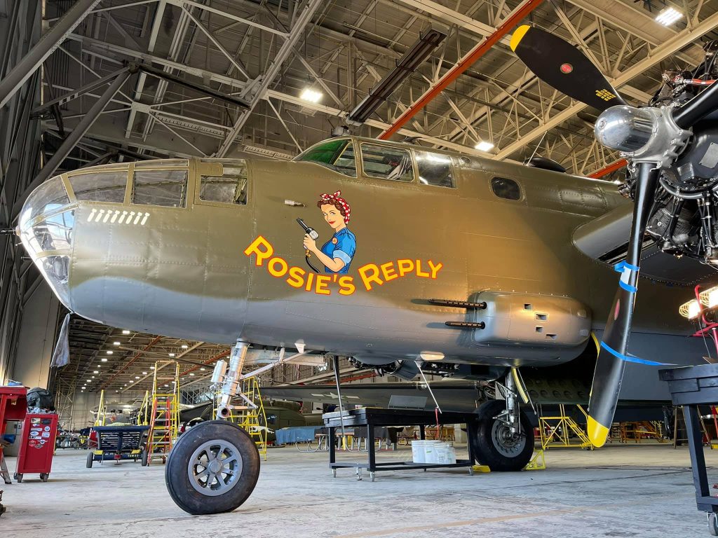 Take a Warbird Ride on a World War II Bomber and Troop Transport 10 B 25 Mitchell Rosies Reply Chad Hill