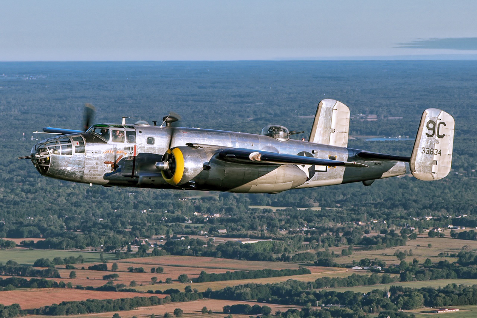 Yankee Air Museum's B-25 Re-Paint Project Complete 11 B 25 Photo Credit Robert Gerard