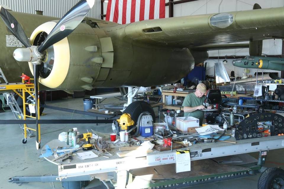 "Skunkieā Seeks New SC Home 13 The restoration continues at the South Carolina Historic Aviation Foundation ( Photo via South Carolina Historic Aviation Foundation)