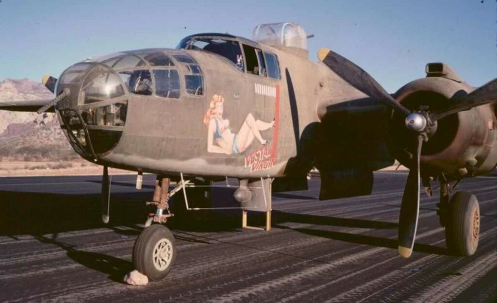 The Liberty Foundation Adds B-25 “Executive Sweet” To Its Collection 11 B 25 Vestal Virgin