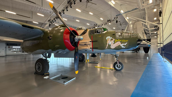 B-25 Yellow Rose to Join B-29 DOC on Display in Wichita, August 19–26 11 B 25 Yellow Rose joins B 29 DOC on display in Wichita Aug. 19 26 01