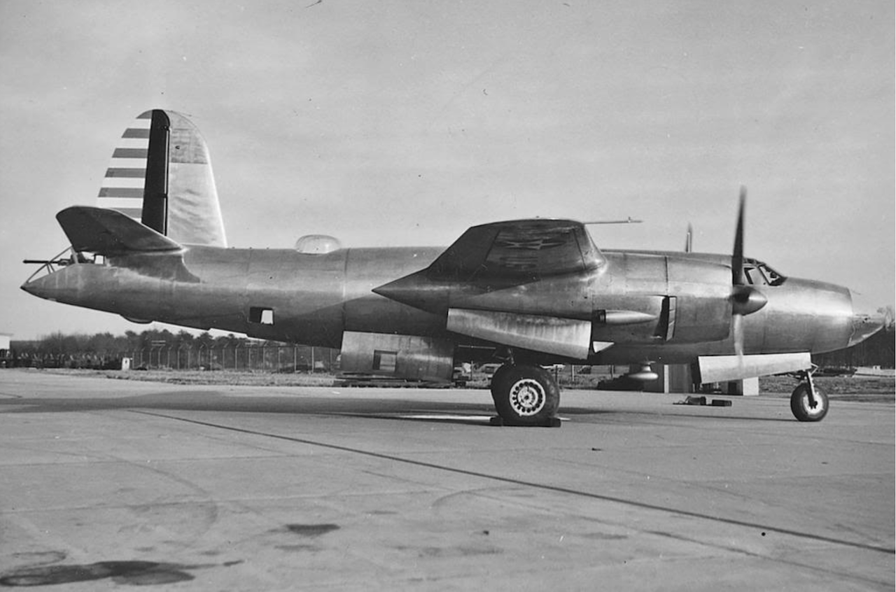 The B-26 Marauder: From Widow-Maker to Master of Medium Bombing 15 B 26 Prototype in profile