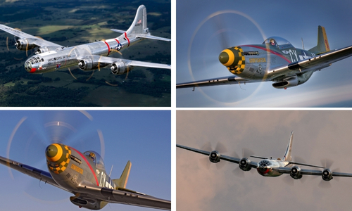 Historic World War II aircraft B-29 DOC and P-51 Gunfighter Coming to Fort Myers 10 B 29 DOC and P 51 Gunfighter in the San Diego region Sept. 26 28