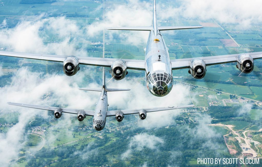 B-29 Reunion Added to Warbird Highlights at EAA AirVenture Oshkosh 2024 12 B 29s Doc and FIFI By Scott Slocum 1